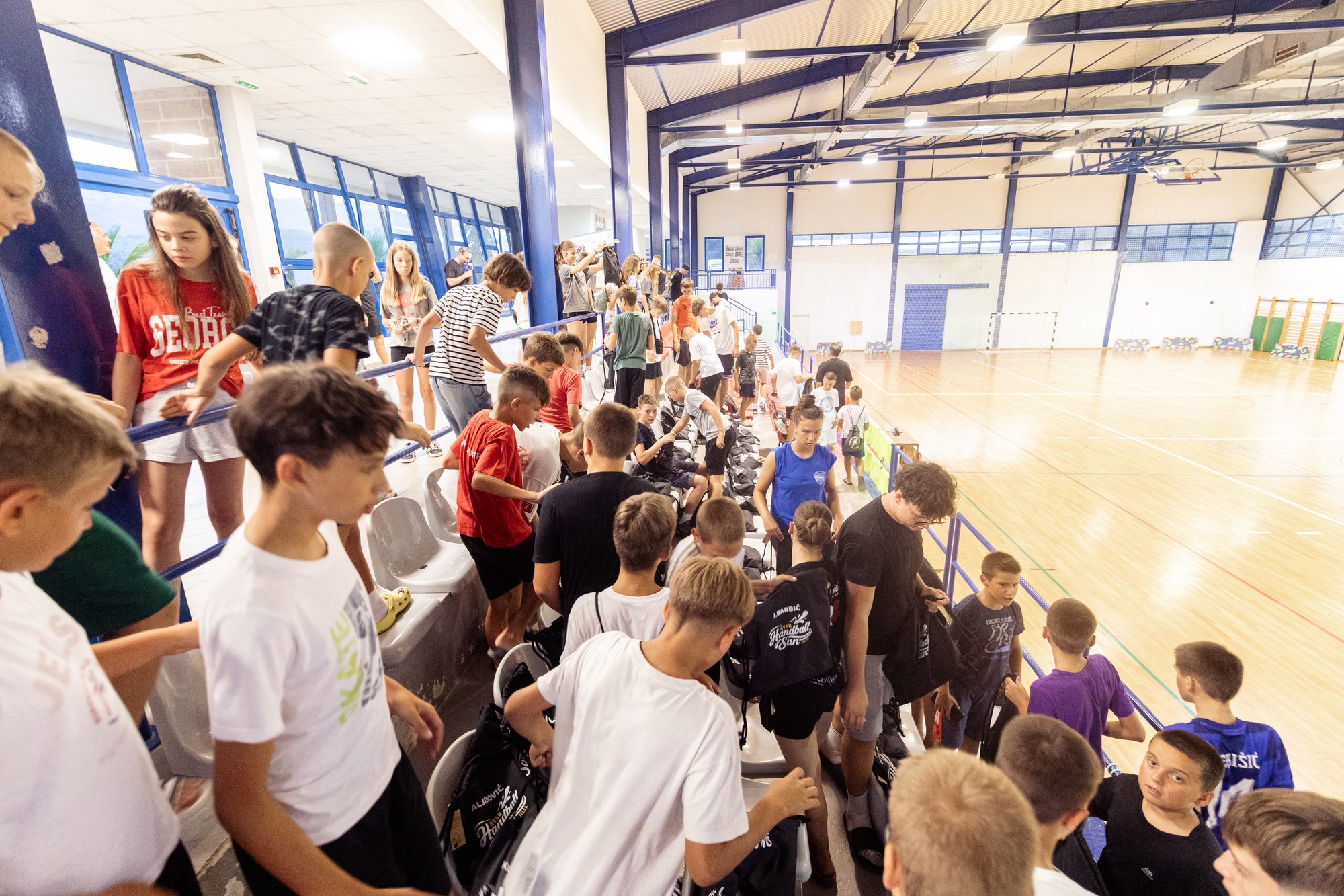 Training und gemeinsame Camp-Momente in Jelsa