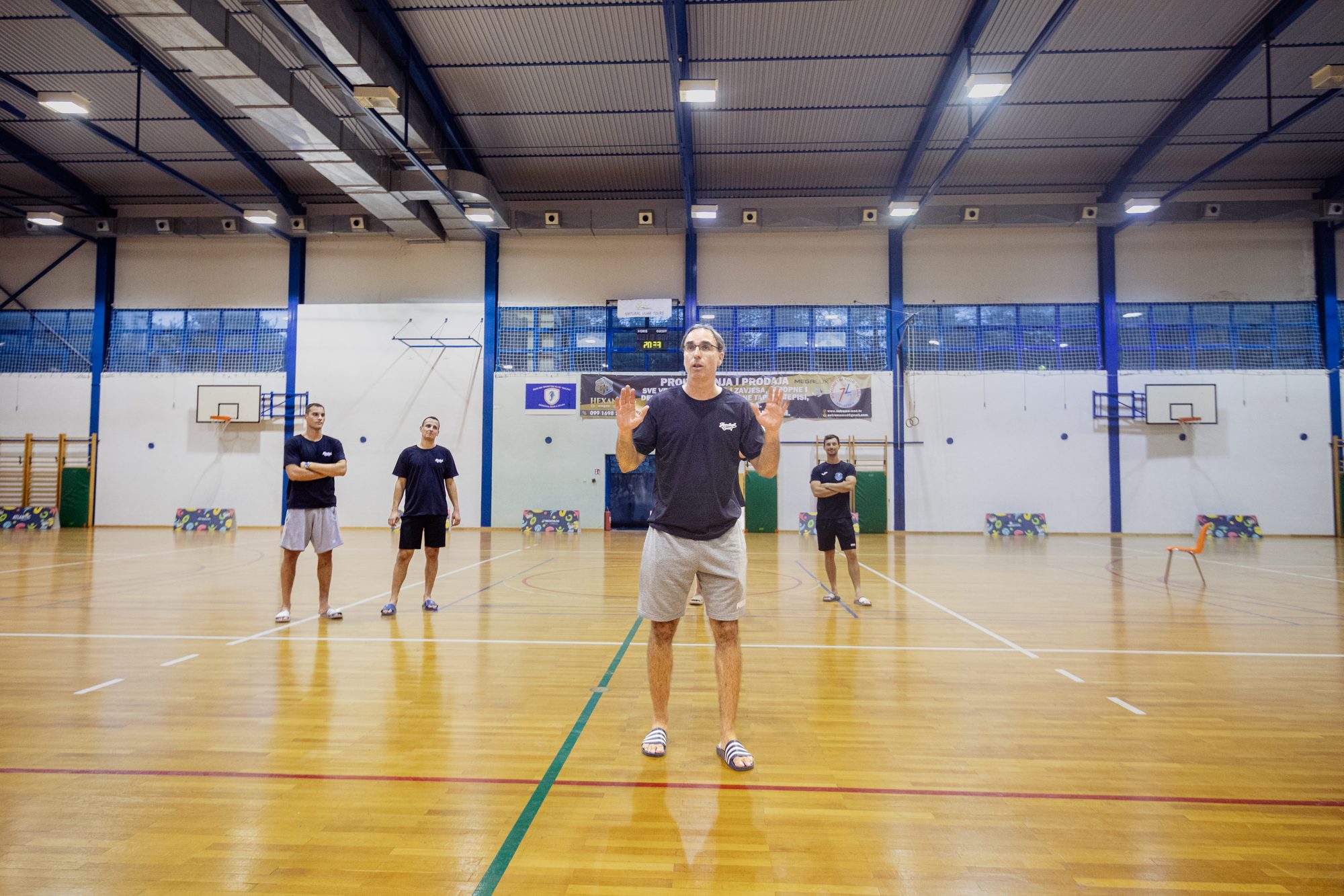 Training und gemeinsame Camp-Momente in Jelsa