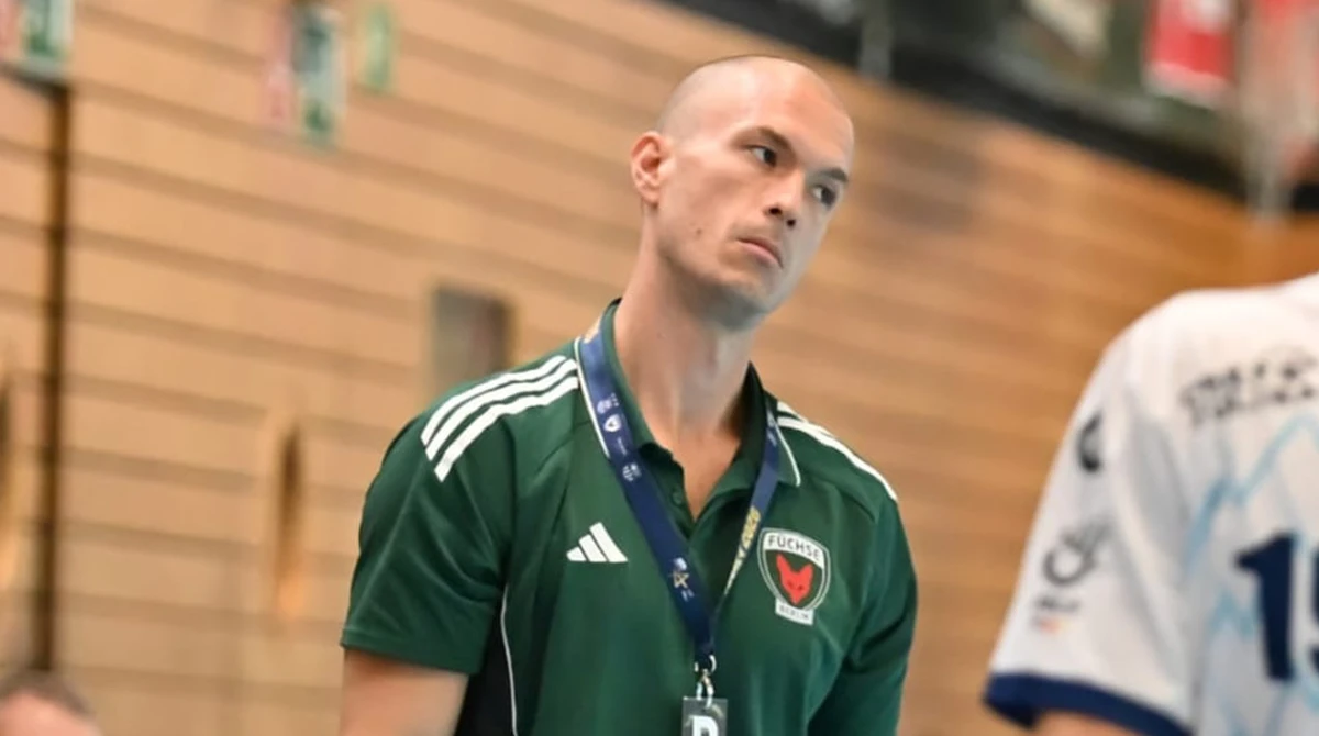 Sven Suton, handball coach at Handball Sun camp